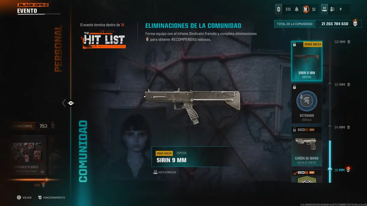 Black Ops 6 y Warzone: La mejor clase para la Sirin 9mm