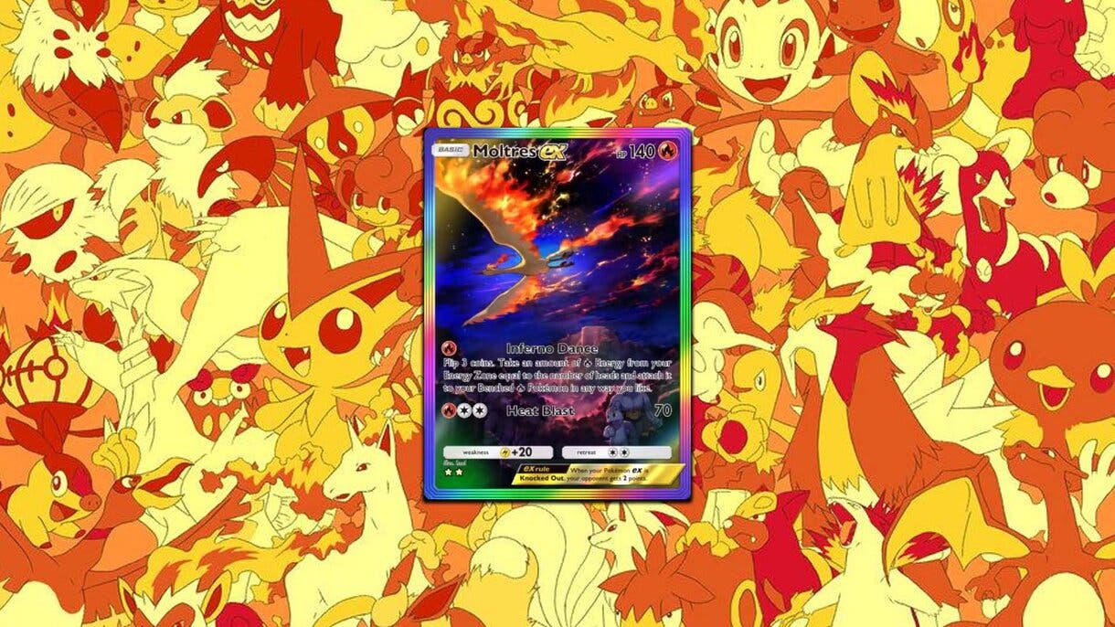 JCC Pokémon Pocket: las mejores cartas de tipo Fuego más potentes actualmente