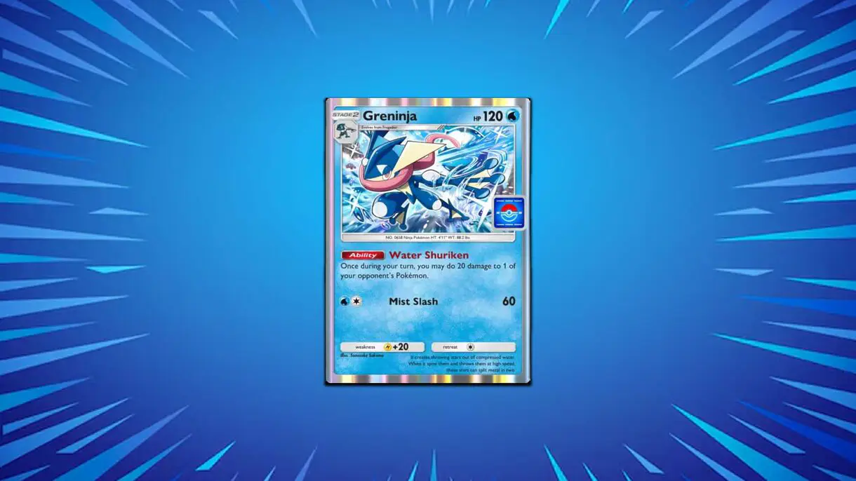 JCC Pokémon Pocket: las mejores cartas de tipo Agua que debes de usar