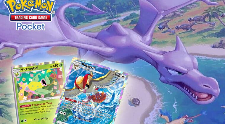 Imagen de Aprende a jugar el mazo de Aerodactyl, la baraja que gana partidas sin hacer daño en JCC Pokémon Pocket