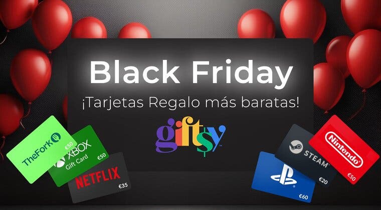 Imagen de Las mejores ofertas del Black Friday en Giftsy: descuentos en tarjetas de PSN y Netflix