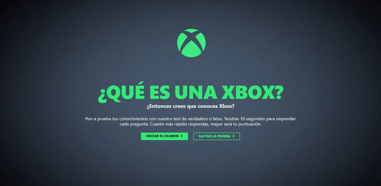 Cuestionario Xbox