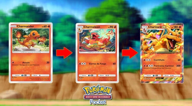 Imagen de Cómo evolucionar cartas en JCC Pokémon Pocket