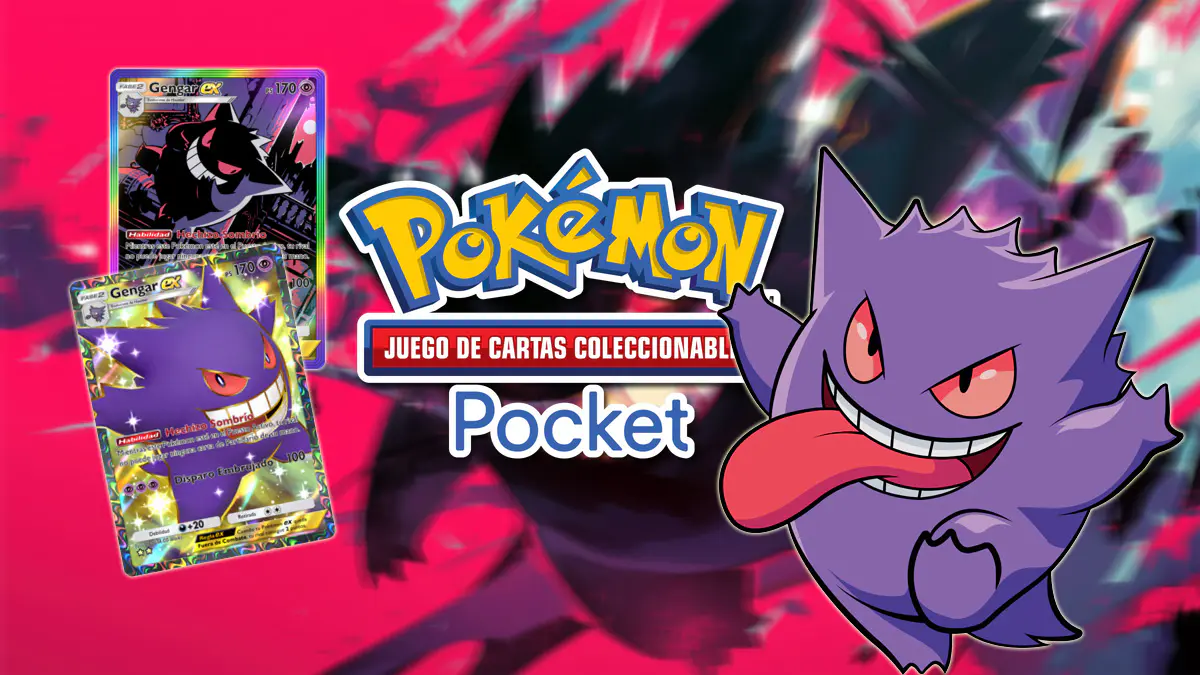 Cómo jugar con el mazo de Gengar EX en JCC Pokémon Pocket