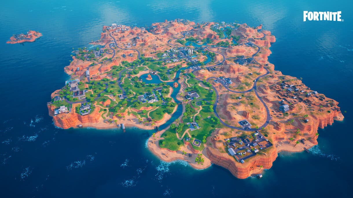 nuevo mapa de Fortnite Recarga