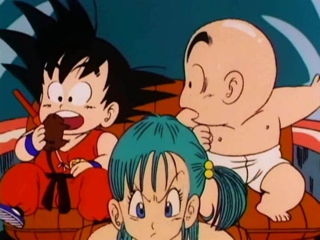 dragon ball bulma goku krillin