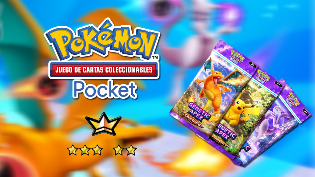 JCC Pokémon Pocket: Guía completa del sistema de rarezas de cartas