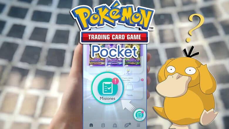 Imagen de JCC Pokémon Pocket: Tareas diarias y eventos para avanzar sin gastar dinero