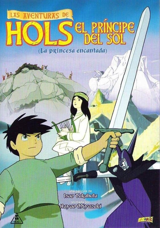 Las aventuras del Hols el Principe del Sol Isao Takahata