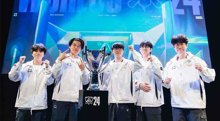 Imagen de T1 se corona como pentacampeón mundial de League of Legends Worlds 2024 en un logro para la historia