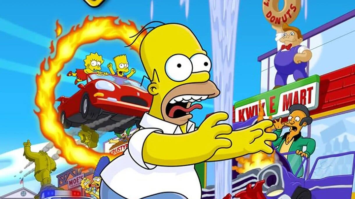 Portada de Los Simpson: Hit & Run