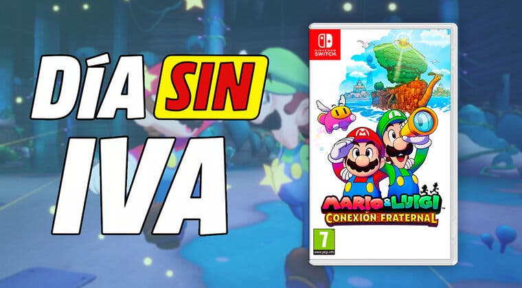 Imagen de MediaMarkt lanza el 'Día sin IVA' y baja el precio de Mario &amp; Luigi: Conexión Fraternal para Nintendo Switch