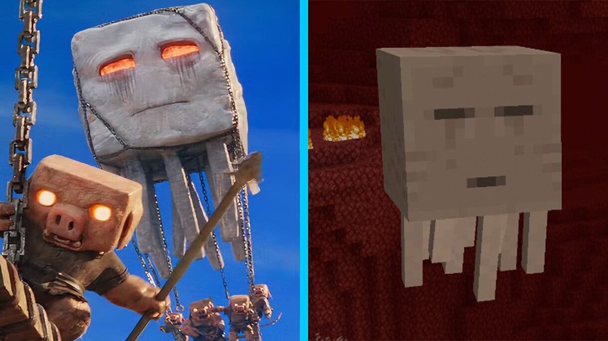 Todos los mobs y personajes de la película de Minecraft