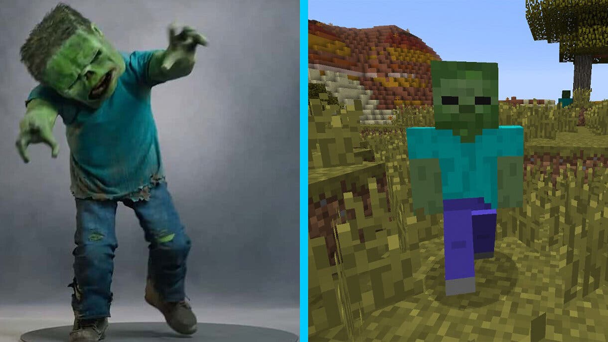 Todos los mobs y personajes de la película de Minecraft