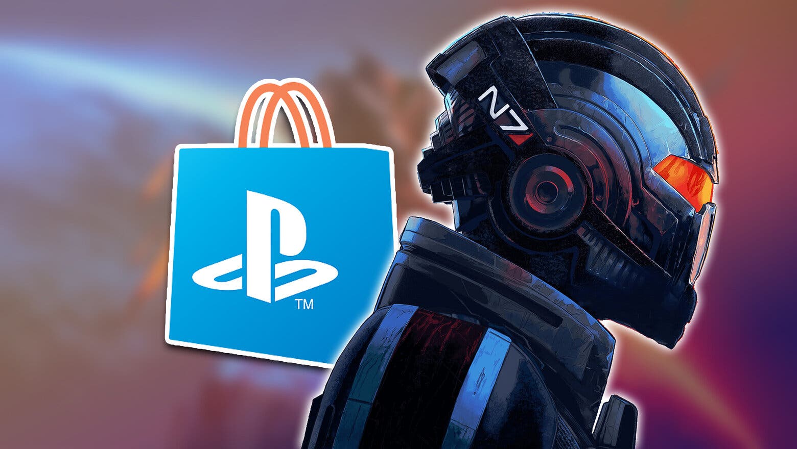 oferta de ps store en mass effect legendary edition