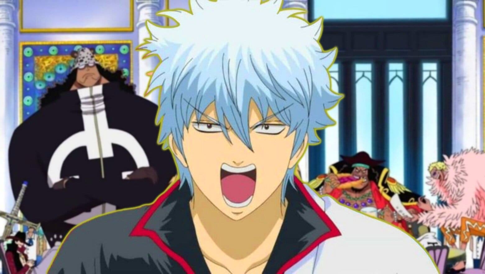 Gintoki con los shichibukai