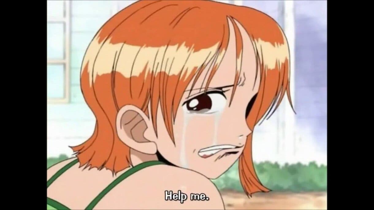 Nami llorando