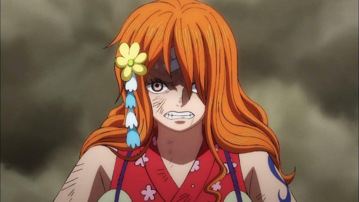 Nami enfadada