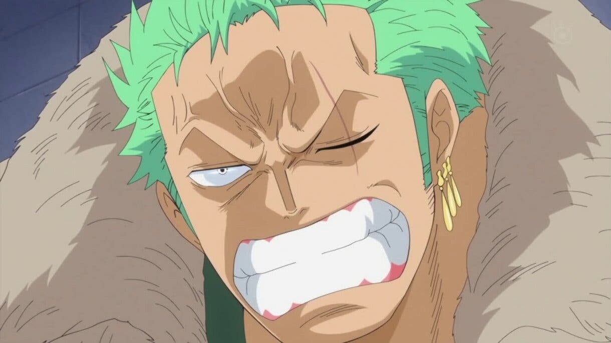 Zoro enfadado