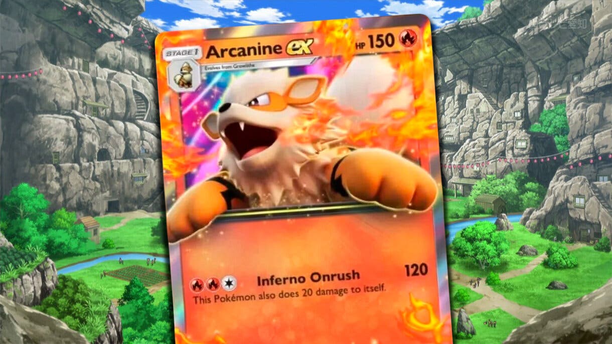 Carta Arcanine JCC Pokémon Pocket