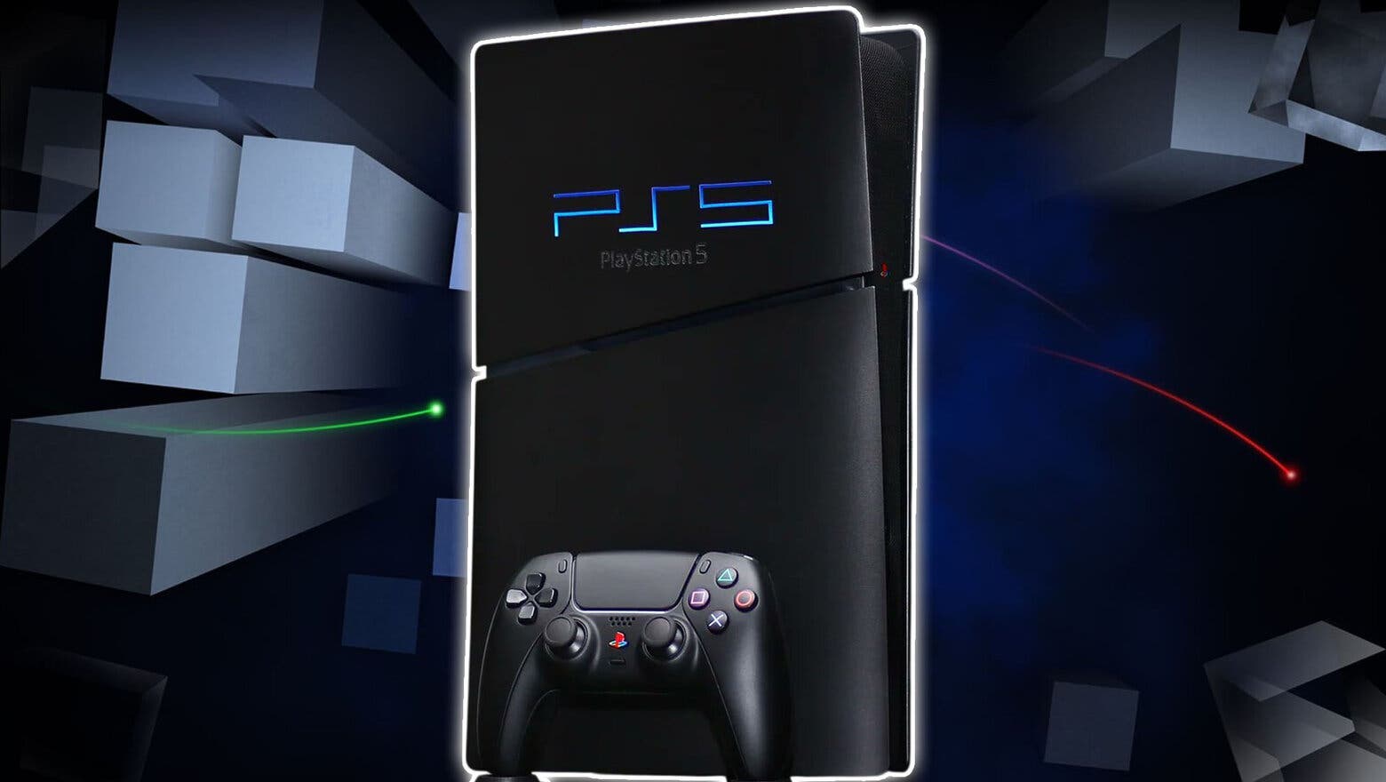 PS5 al más puro estilo PS2: Pura elegancia retro con un diseño muy icónico