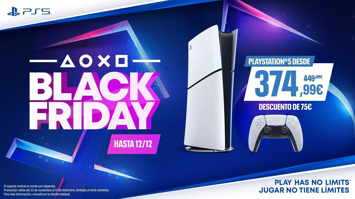 Ofertas de PS5 por el Black Friday