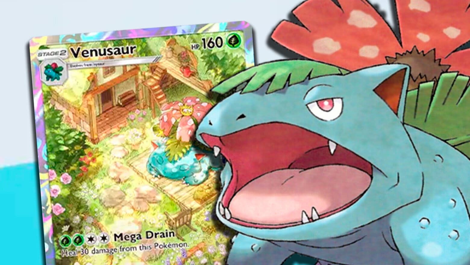 Nuevo evento de Botín de Venusaur de JCC Pokémon Pocket