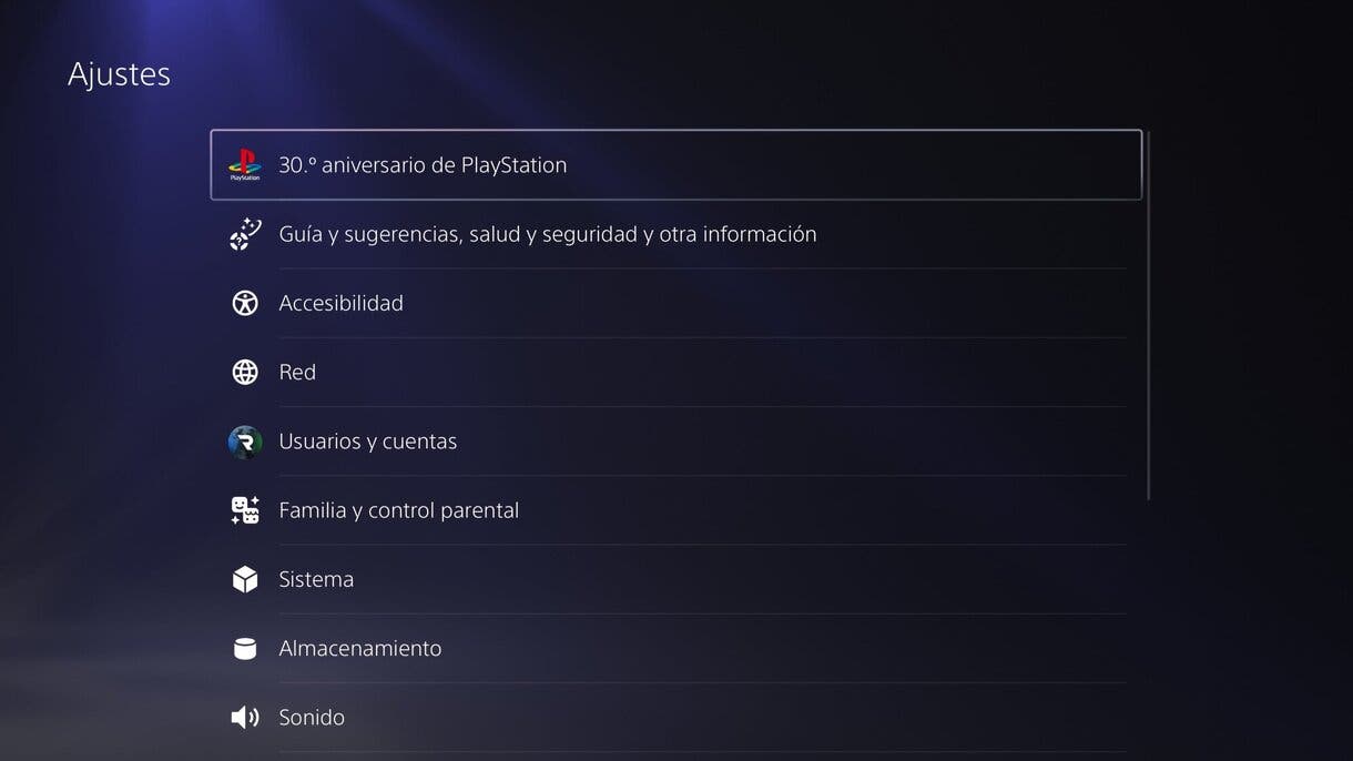 Desde PS1 hasta PS4: Así celebra PlayStation su 30 aniversario con esta actualización para PS5