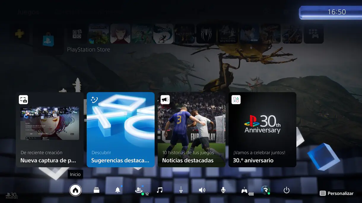 Desde PS1 hasta PS4: Así celebra PlayStation su 30 aniversario con esta actualización para PS5