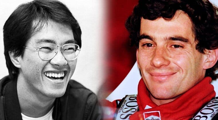 Imagen de Lo nunca visto: encuentran una antigua foto de Akira Toriyama con Ayrton Senna