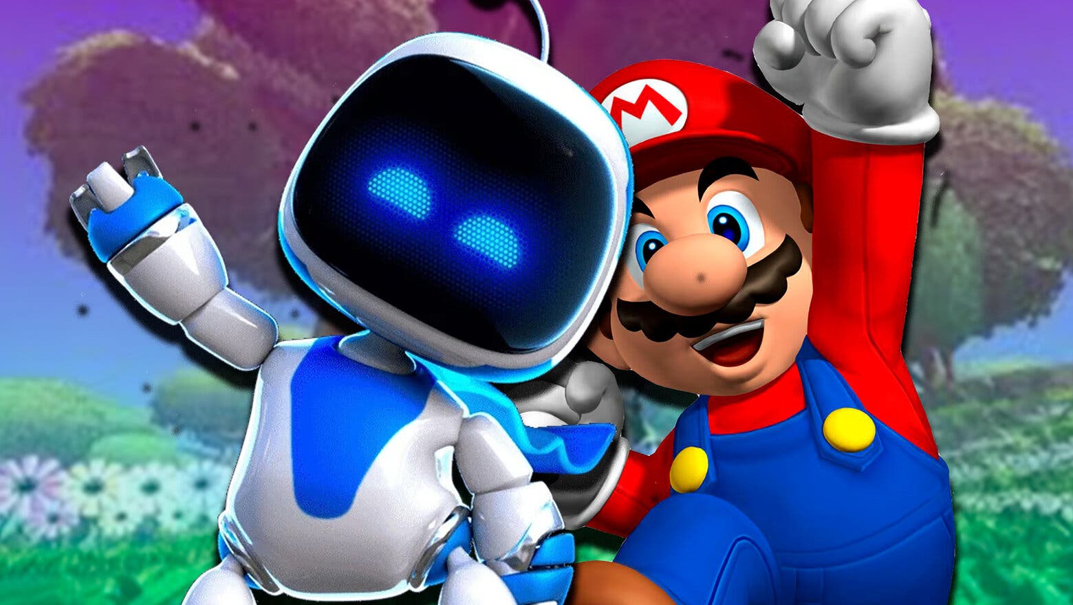 ASTRO BOT hace un bonito guiño a Super Mario