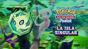 Imagen de Cómo conseguir el emblema de Celebi en la expansión Isla Singular de JCC Pokémon Pocket