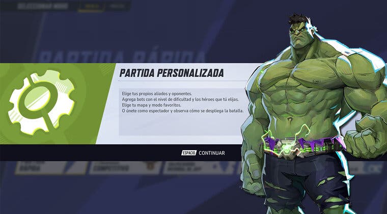 Imagen de Cómo crear partidas personalizadas en Marvel Rivals