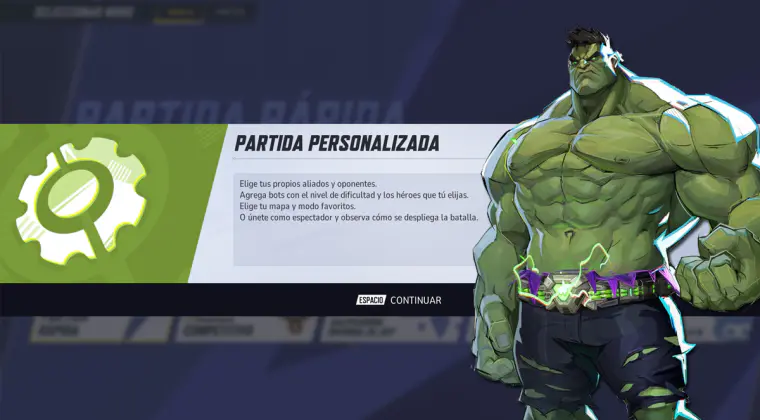 Imagen de Cómo crear partidas personalizadas en Marvel Rivals