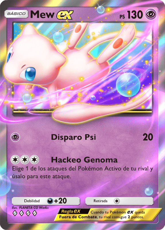 Nuevo Mew La Isla Singular JCC Pokémon Pocket