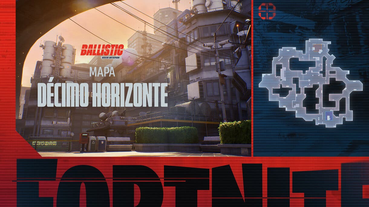 Así es el primer mapa del modo Ballistic de Fortnite