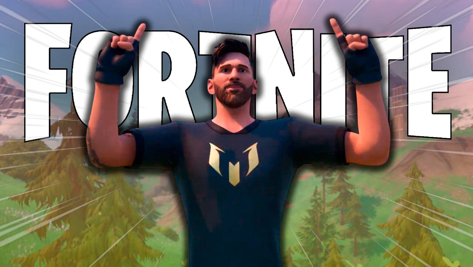 Fortnite revela la nueva skin de Messi