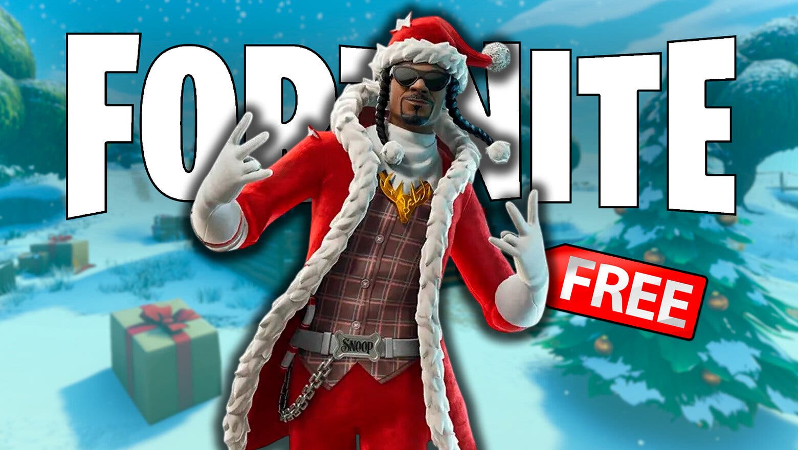 Fortnite regala dos nuevas skins en Navidad 2024