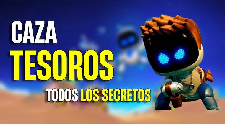 Imagen de Cómo superar Cazatesoros de Astro Bot al cien por cien: todos los bots y piezas del rompecabezas