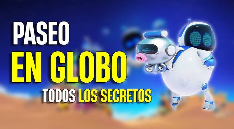 Imagen de Cómo superar Paseo en Globo de Astro Bot al cien por cien: todos los bots y piezas del rompecabezas