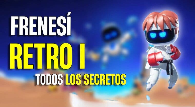 Imagen de Cómo superar Frenesí Retro I de Astro Bot al cien por cien