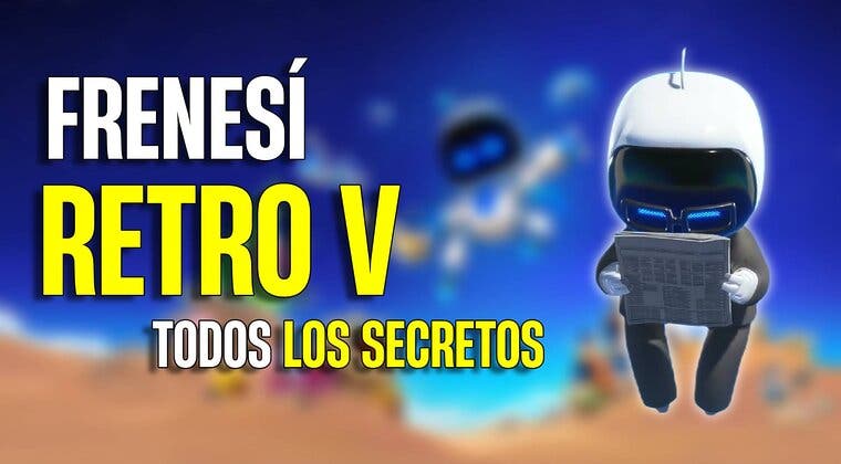 Imagen de Cómo superar Frenesí Retro V de Astro Bot al cien por cien