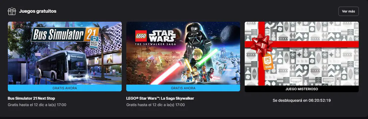 Epic Games Store traerá de vuelta el 12 de diciembre su promoción de 1 juego gratis al día