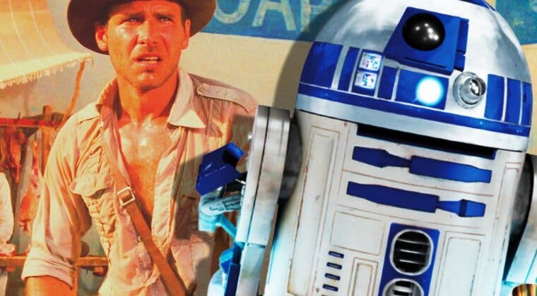 Imagen de Indiana Jones y el cameo de R2-D2 y C3PO (Star Wars) que seguramente te perdiste