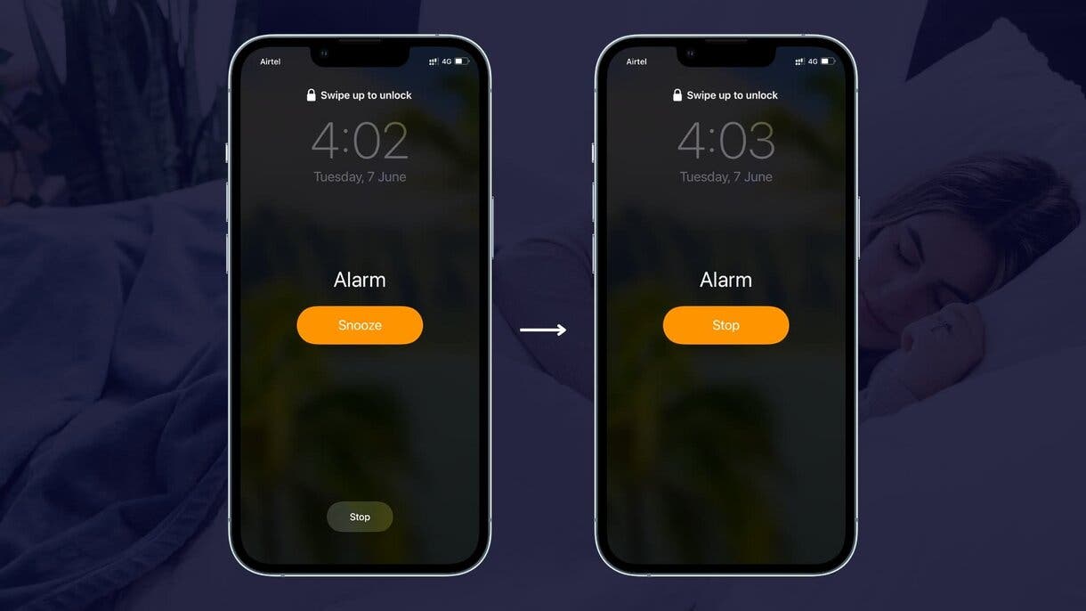 Función de Snooze del iPhone