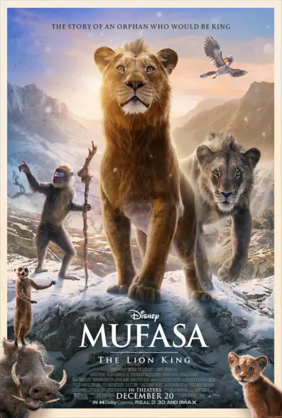 Portada de Mufasa: El rey león