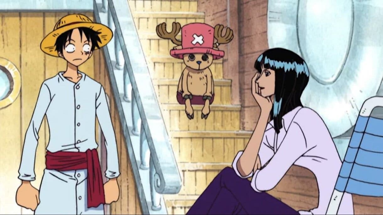 Robin, Chopper y Luffy