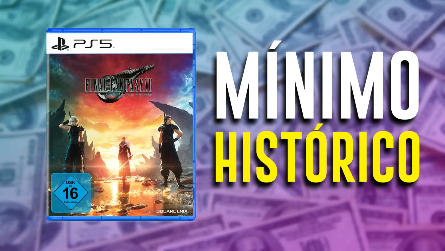 Oferta final fantasy vii rebirth a su precio mínimo histórico
