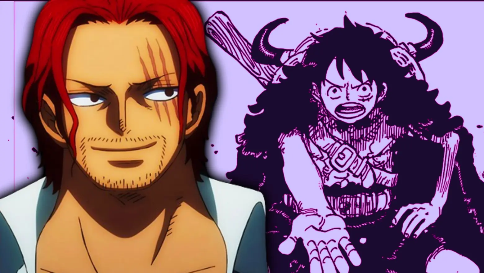 Shanks y Luffy