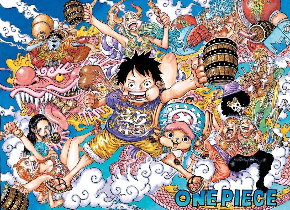 Color spread del manga